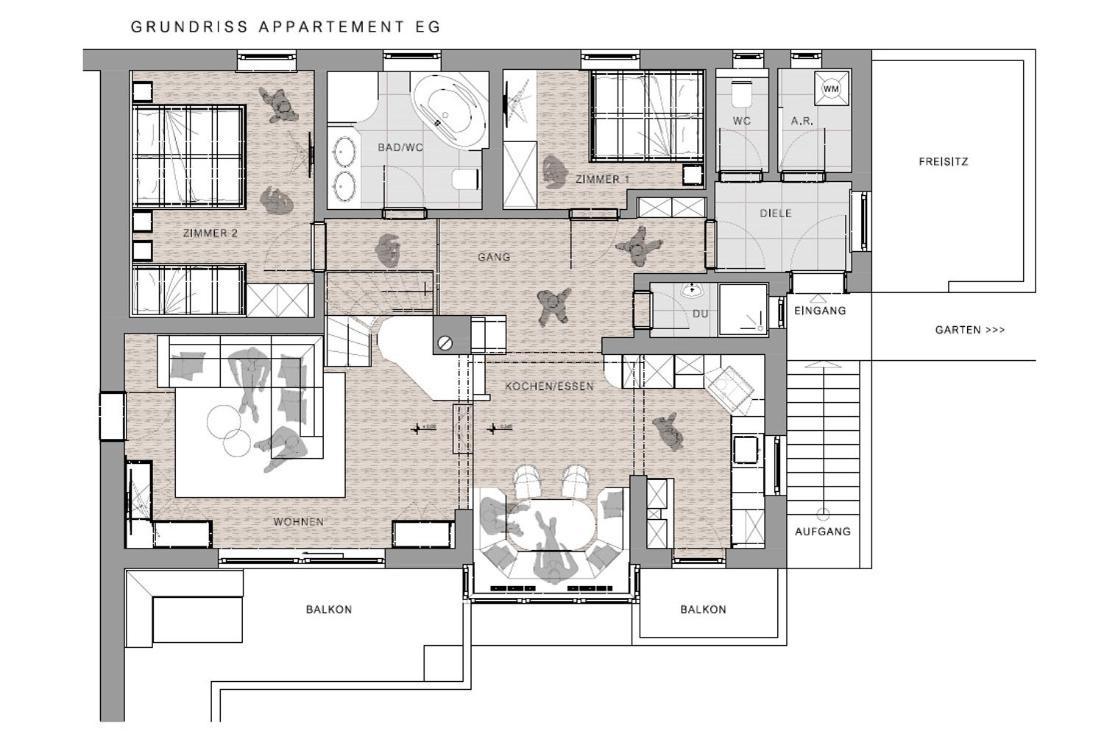 Aparthotel Hohe Bruecke 미테르질 외부 사진